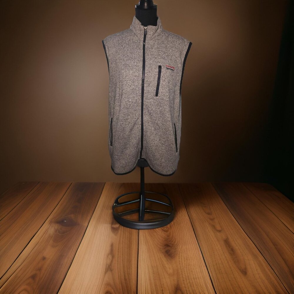 Chaps Men's Size XL Full Zip Fleece Vest